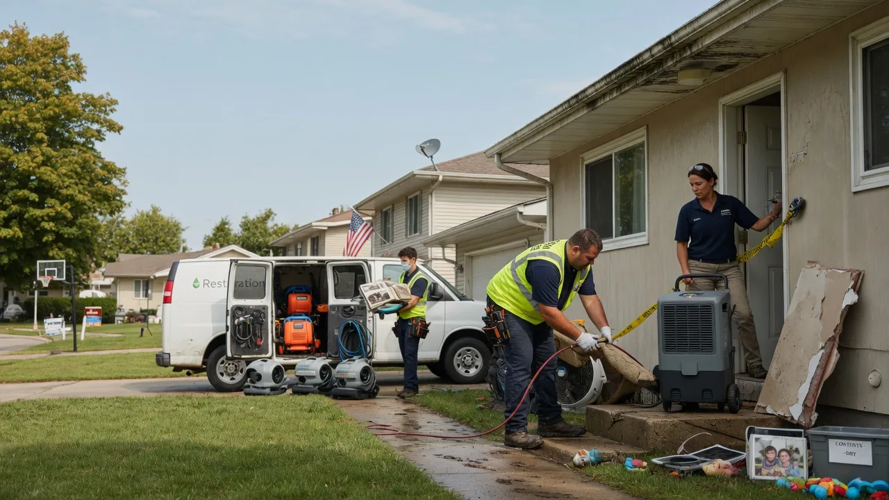 Water Damage Restoration in Roselle, IL near me